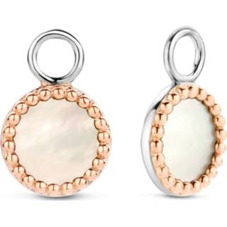 👉 Oorbedel zilver parelmoer One Size no color TI SENTO-Milano 9227MW Oorbedels zilver/parelmoer rosekleurig-parelmoerwit 12 x 18 mm 8717828228111