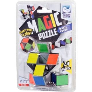 Puzzel Rubik's Cube Clown Magic - Multi Color (24 delig) 8712051085784