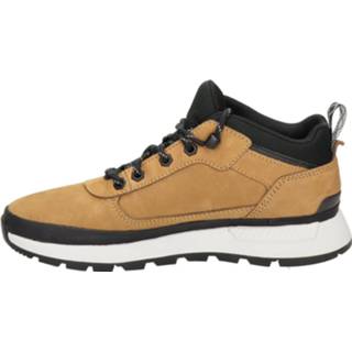 👉 Veterboots gevet leer men geel Timberland Fiels Trekker 8720251112612