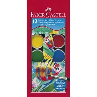 👉 Verfdoos Faber Castell 12 kleuren