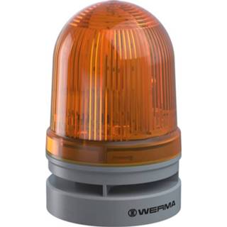 👉 Signaal lamp geel Werma Signaltechnik Signaallamp Midi TwinFLASH Combi 12/24VAC/DC YE 12 V/DC 110 dB 4049787044230