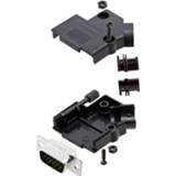 👉 Amphenol L17D45PK-P-15+L717HDA26P D-sub male connector-set 45 ° Aantal polen: 26 Soldeerkelk 1 stuk(s)