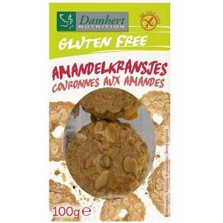 👉 Damhert Kransjes amandel glutenvrij lactosevrij 100g 5412158055019