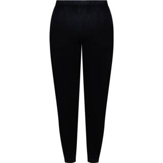 👉 Sweatpant l vrouwen zwart Worn-effect sweatpants