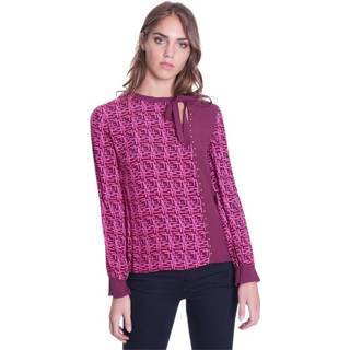 👉 Vrouwen paars Blusa 8055198828945