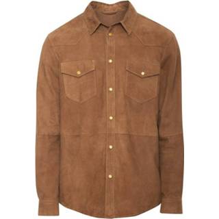 👉 Male bruin Giacca camicia