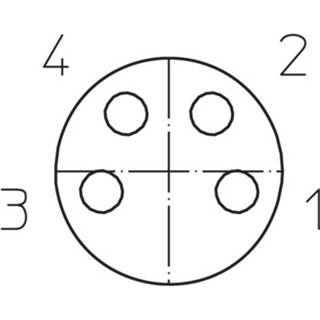 👉 Lutronic 1048 Sensor/actuator connector, geassembleerd M8 Koppeling, haaks 10.00 m Aantal polen: 4 1 stuk(s)