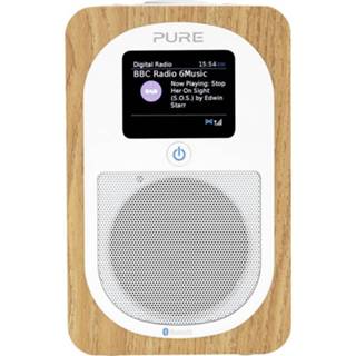 👉 Tafelradio eiken Pure Evoke H3 DAB+, FM AUX, Bluetooth, Wekfunctie