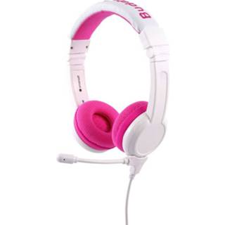 👉 Headset roze kinderen Onanoff BuddyPhones® Kinder On Ear stereo Pink