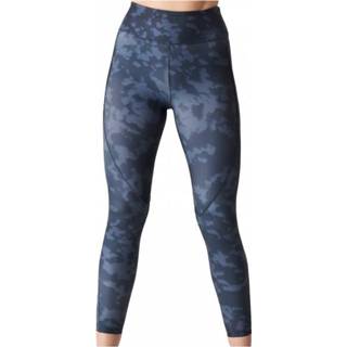 👉 Legging blauw zwart grijs XS vrouwen Röhnisch - Women's Printed Piping Tights maat XS, blauw/zwart/grijs 7314840150256