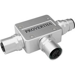 👉 Actuator Provertha 42-500017 Sensor/actuator verdeler en adapter M12 Adapter, T-vorm Aantal polen: 5 1 stuk(s) 2050005838779