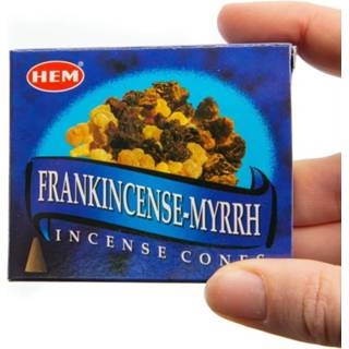 👉 Wierook HEM Kegels Frankincense Mirre (1 doosje) 8901810481626