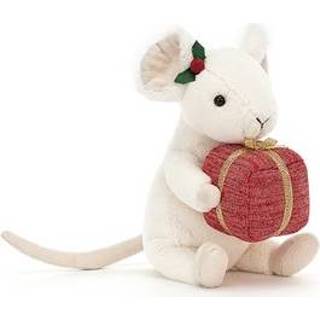 👉 Knuffel stuks Jellycat Merry Mouse Kerstmis Cadeau - 18cm 670983129892