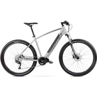 👉 Mountainbike zilver active Elektrische Middenmotor Romet E-Rambler 18Inch