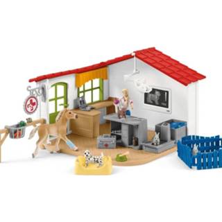 👉 Active Schleich Dierenartspraktijk met Figuur + Dieren en Accessoires 4055744038839