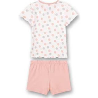 👉 Sanetta Pyjama korte broek Multidots Pink