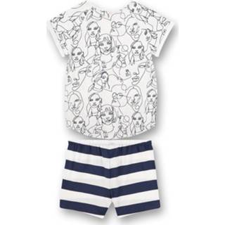 👉 Sanetta Pyjama korte broek Faces