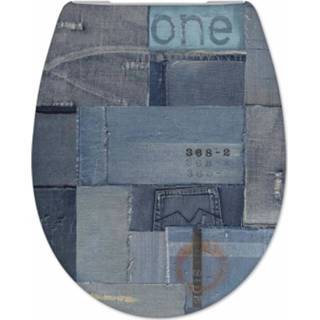 👉 Toiletbril active Sanifun Toilet bril Billie Jeans 43,6. 5404013549122