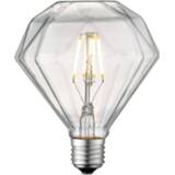 👉 Home sweet home LED lamp Diamond E27 6W dimbaar - helder