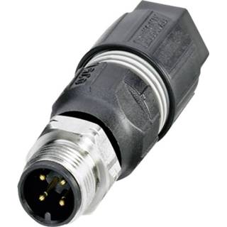 👉 Phoenix Contact 1440779 Sensor/actuator connector, niet geassembleerd M12 Stekker, recht Aantal polen: 4 1 stuk(s)