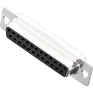 👉 MH Connectors MHDD25-F-T-B-S 2103-0100-13 D-sub female connector 180 ° Aantal polen: 25 Solderen 1 stuk(s)