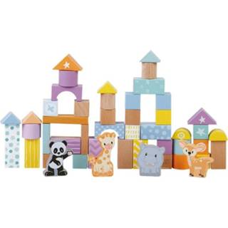 👉 Houten blok active Studio Circus Blokken 50 Stuks 8719992550234