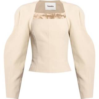 👉 M vrouwen beige Harini top