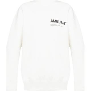 👉 Hoodie l vrouwen wit Logo-printed