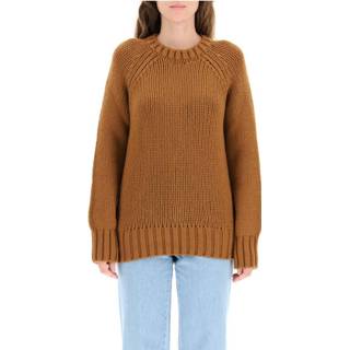 👉 Sweater l vrouwen bruin