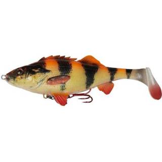 👉 Geel Savage Gear 4D Perch Shad - Albino 17.5cm 75g 5706301617996