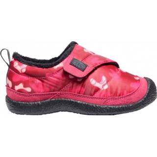 👉 Keen - Kid's Howser Low Wrap - Pantoffels maat 13K, rood/roze/zwart