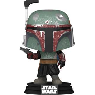 👉 Vinyl mannen Star Wars The Mandalorian POP! TV Figure Boba Fett 9 cm 889698545242