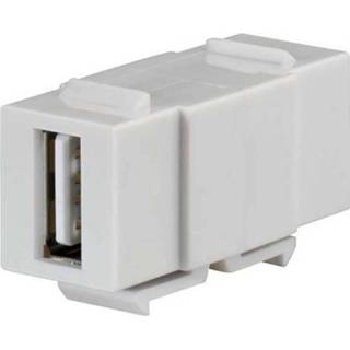 👉 Koppeling Adapter, Koppeling, dubbel KMK-USB rw 17010651 Rutenbeck Inhoud: 1 stuk(s) 4043921659328