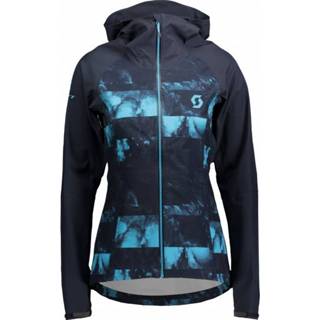 👉 Fietsjack zwart blauw XS vrouwen Scott - Women's Jacket Trail Storm WP maat XS, zwart/blauw 7615523231355