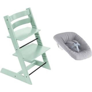 👉 Trap hout Soft Mint Stokke® Tripp Trapp® Incl. Newborn Set™