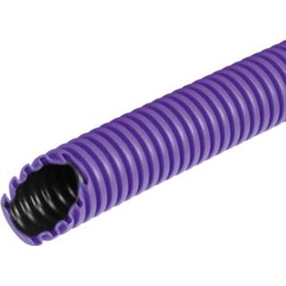 👉 Fränkische Rohrwerke 25230025 FFKu-Smart net 25 Beschermslang (ribbelslang) Violet 17 mm 1 stuk(s)