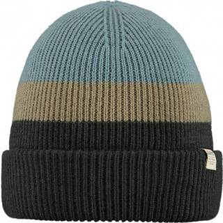 👉 Beanie zwart grijs uniseks Barts - Kid's Metrop Muts maat 53-55 cm, zwart/grijs 8717457761638