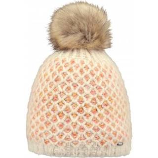 👉 Barts - Kid's Woshi Beanie - Muts maat 55 cm, beige/wit