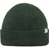 👉 Beanie zwart olijfgroen One Size mannen Barts - Stonel Muts maat Size, zwart/olijfgroen 8717457756917