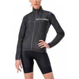 👉 Castelli - Women's Squadra Stretch Jacket - Fietsjack maat XL, zwart