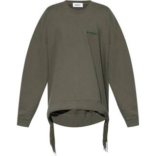 👉 Sweatshirt l male groen with logo