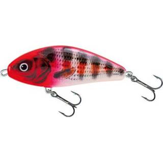 👉 Rood wit Salmo Fatso Sinking - Jerkbait Hollow Red Head Striper 10cm 5903068197833