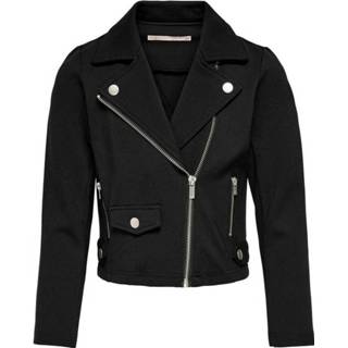 Biker jacket vrouwen zwart