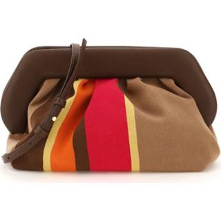 👉 Clutch leather onesize vrouwen bruin Bios mexican in vegan