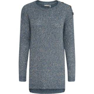 👉 Pullover XL vrouwen grijs strik