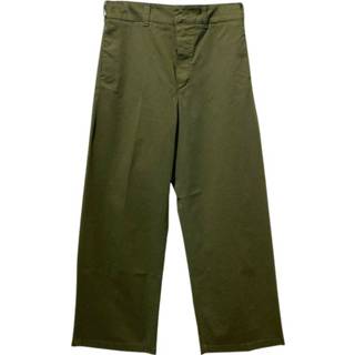 👉 W26 W27 W25 vrouwen groen Pantalón Recto