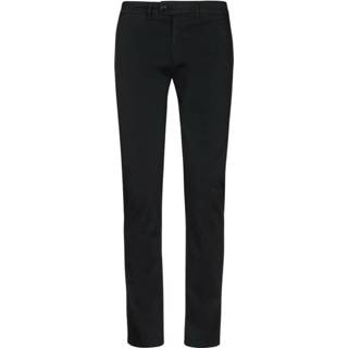 👉 Pantalon W30 W34 male zwart Chino Slim Mike