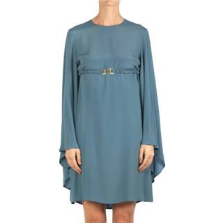 👉 Vrouwen blauw Kleid BNT