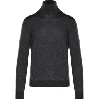 👉 Male grijs Knitted roll neck