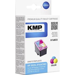 👉 KMP Cartridge H168CX Compatibel vervangt HP 302XL Cyaan, Magenta, Geel 1746,4030